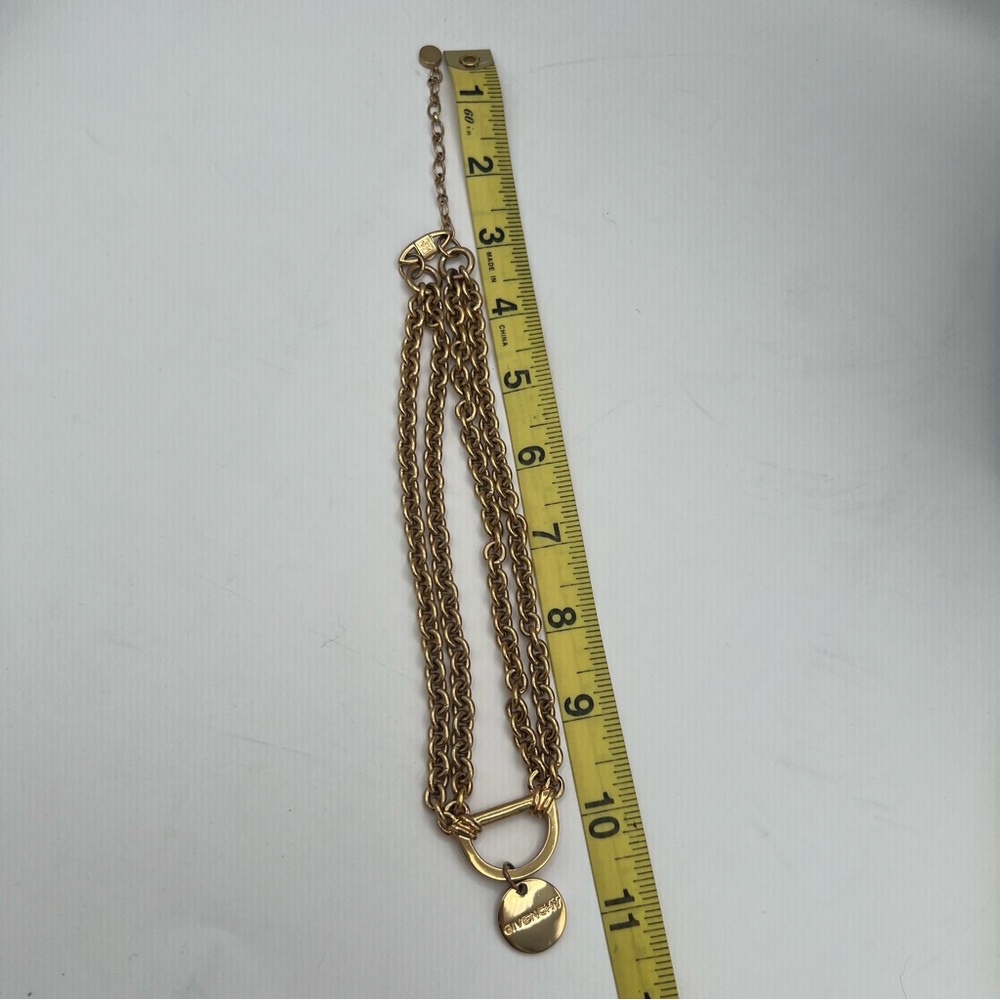 Givenchy Gold Chain Necklace and Earring Set - Picture 8 of 12
